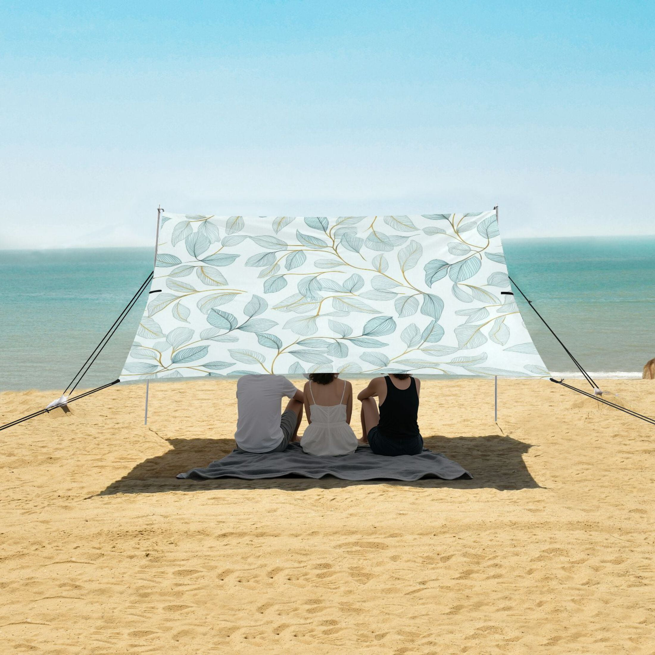 Lovin‚Äô Summer Bahamas Portable Sun Shelter Beach Tent - UV 