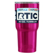 RTIC 30 oz Hot Pink Translucent Stainless Steel Tumbler Cup