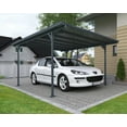 thumbnail image 6 of Palram - Canopia Verona 5000 10' x 16' Polycarbonate/Aluminum Carport - Gray/Bronze, 6 of 9