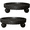 black, variant on BAODELI 2 Pack of 14 inch Heavy Duty Plant Caddy with Wheels,Rolling Plant Stand Pot Trolley,Wheeled Planter Saucer Tray,Potted Flower Mover Dolly with Casters Round Coaster for Indoor Outdoor(Black)