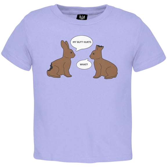 Funny Bunnies Purple Toddler T-Shirt