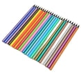 thumbnail image 2 of 24pcs Colored Pencils 24 Color Metallic Wooden Barrel Coloring Pencils for Doodling Handbook Drawing, 2 of 14