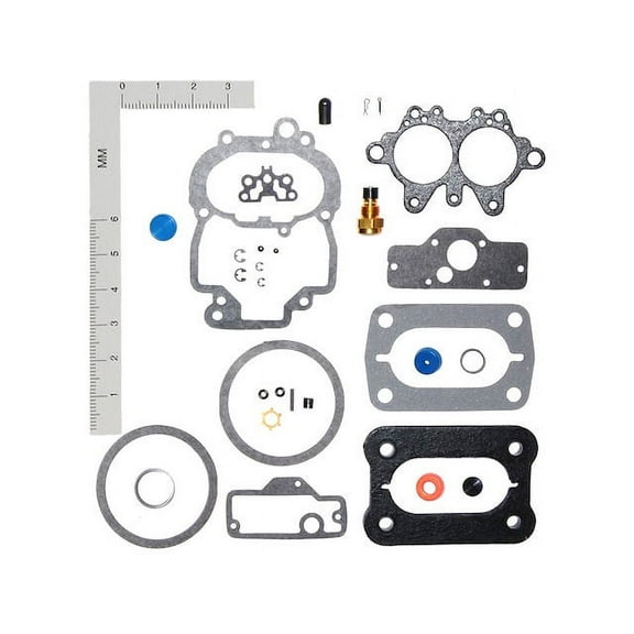 Carburetor Repair Kit - Compatible with 1974, 1977 - 1987 Dodge Ramcharger 1978 1979 1980 1981 1982 1983 1984 1985 1986