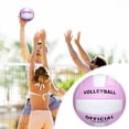 thumbnail image 1 of Volleyball Taille 5 PVC Souple Volleyball de Plage pour Entraînement Intérieur Extérieur, Résistant à l'Eau, Comprend 1 Balle Déployable Expédiée, 1 of 5