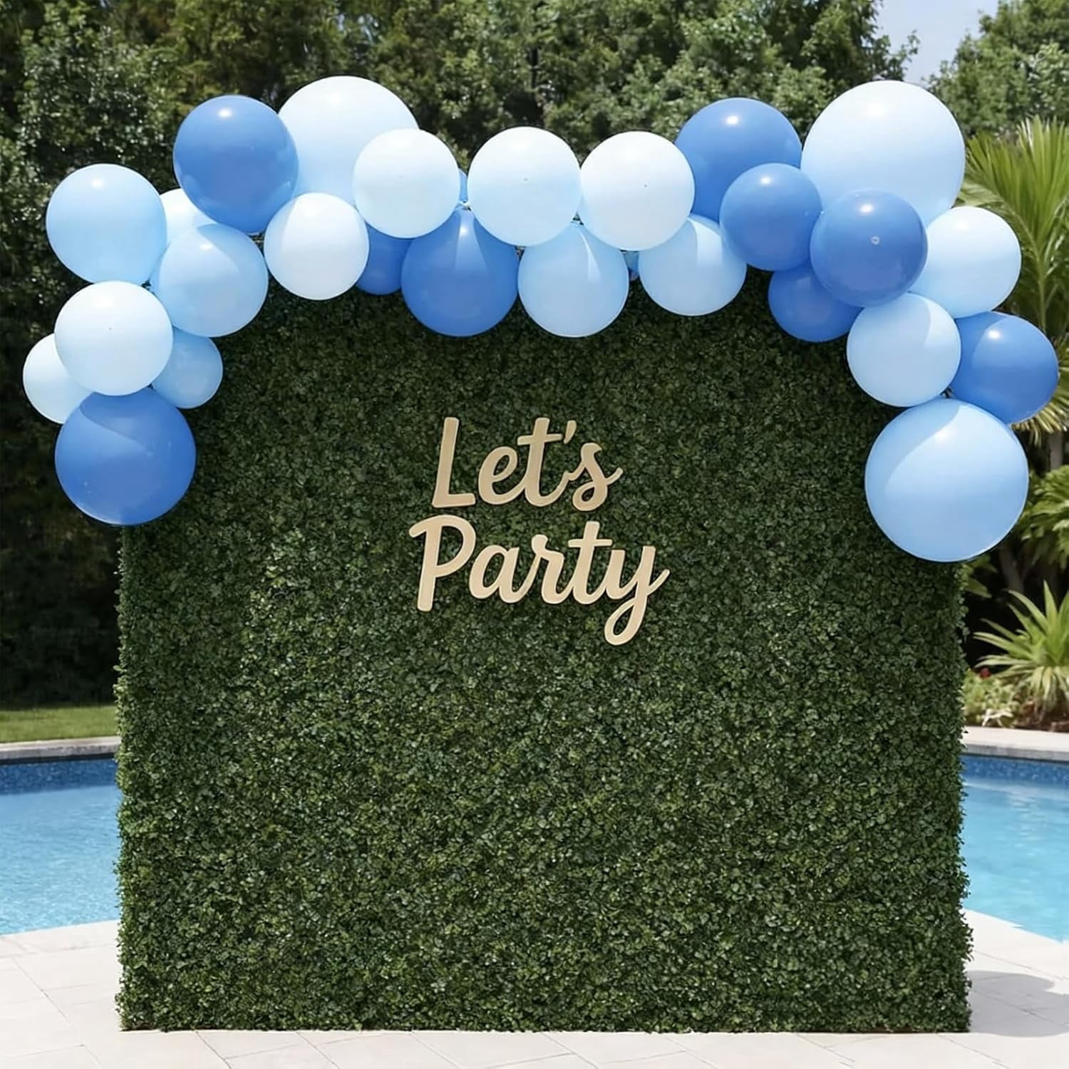 Reusable Inflatable Balloon Garland Arch Kit, PVC Balloon Arch with Elastic Bands, Easy One-Step Setup for Birthday, Wedding & Party Decorations