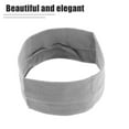 thumbnail image 4 of Unique Bargains Headbands Cotton Sweatbands Stretchy Moisture Wicking Headband for Sports Gray 1 PCS, 4 of 6