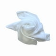 thumbnail image 3 of Wrapables Lightweight Sheer Solid Color Georgette Scarf, White, 3 of 7