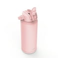 thumbnail image 3 of Zak Designs Straw 32 oz Other Solid Print Stainless Steel Water Bottles with Silicone Bumper, 3 of 6