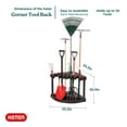 thumbnail image 6 of Keter Compact Corner Tool Rack for Storage and Organization of Long-Handled Garden Tools, and Accessories, 6 of 8