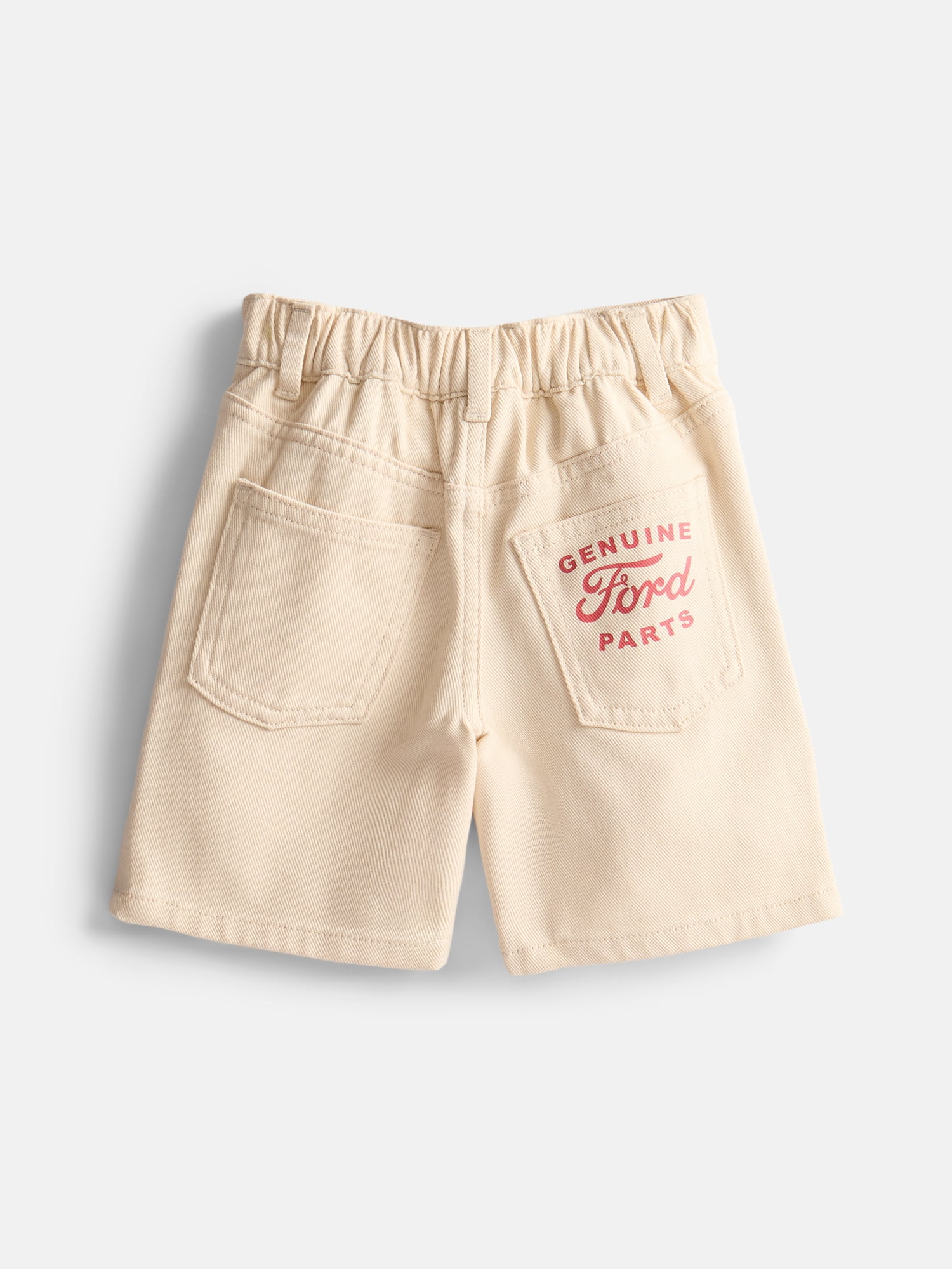 Ford Mustang Toddler Boys Graphic Twill Cotton Shorts, Sizes 12M-5T