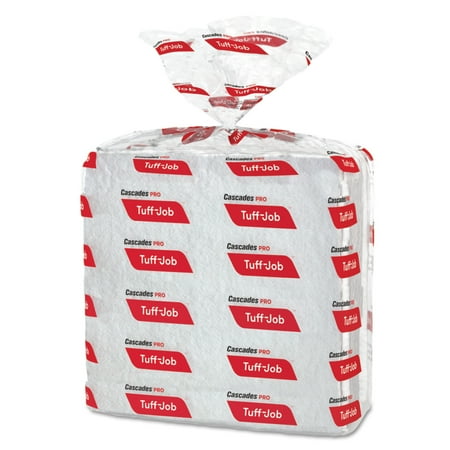 Cascades Heavy White Double Recrepe Wipes, 60 count, (Pack of 16)