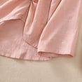 thumbnail image 6 of thefmos Women's Fall Winter Round Neck Long Sleeve Flowy Tops Casual Loose Fit Solid Basic Pullover Blouses Cute Trendy Tunic Shirts for Women Clothes, Pink L, 6 of 6