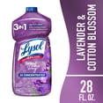 thumbnail image 3 of (9 pack) Lysol All Purpose Cleaner, 2X Concentrated Multi-Surface Disinfectant Floor Cleaner for Mopping Solution, for Bathroom & Kitchen, Lavender & Cotton Blossom, 28 fl oz, 3 of 11