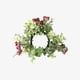 thumbnail image 2 of Candle Aromatherapy Holders Red Fruit Wreath Christmas Desk Arrangement, Red Fruit Wreath Candle Holders, Aromatherapy Candle Holders, Festive Desktop Decor, Home Aromatherapy Supplies, Unique Gift, 2 of 9