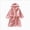 Pink 0626, variant on Toddler Boys Girls Flannel Bathrobes Kids Soft Hooded Sleepwear Cartoon Print Night-robe 2T 3T 4T 5T 6T 7T 8Y to 12T Kids Flannel Hooded Bathrobe Toddler Plush Robes With Belt,Pink,Size 1-2T