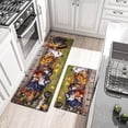 thumbnail image 3 of Farmhouse Kitchen Rugs Set of 2 Anti Fatigue, Non-Skid Waterproof Farm Rooster Kitchen Mats for Floor, Vintage Kitchen Runner Rug Floor Comfort Mat for Kitchen Home,18'''' x 48'''' + 18'''' x 30'''', 3 of 6