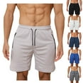 thumbnail image 1 of Yuyuzo Mens Athletic Shorts Active Workout Shorts Gym Running Short Drawstring Lightweight Casual Short, 1 of 6