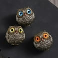 thumbnail image 4 of 3PCS Owl Statue for Home Decor Accents for Bookshelf Bedroom Living Room Office Table Desk Mantle TV Stand Boho Decoration,Modern Shelf Decor Accents Animal Sculptures Gift for Birds Lovers, 4 of 8