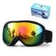 thumbnail image 1 of Ski goggles, snow goggles, anti-fog snow goggles, wide view, panoramic anti-suitcase lenses, ski and snowboard black, 1 of 5