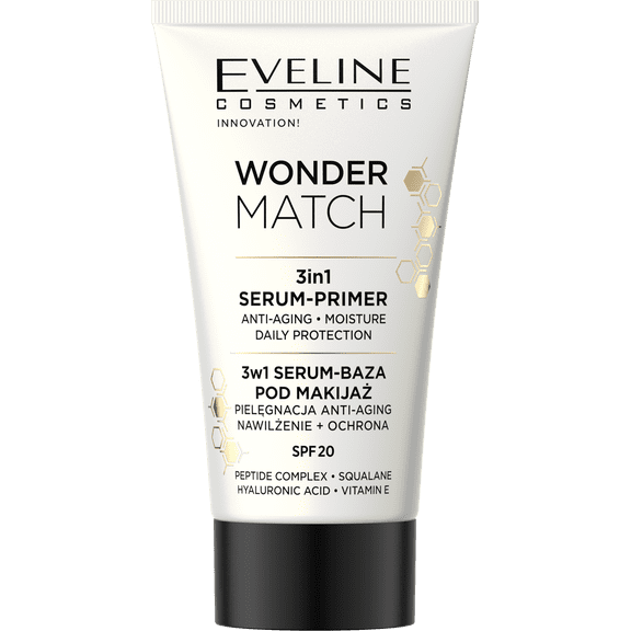 Eveline Cosmetics Wonder Match SPF 20 Serum-Makeup Base 3in1 (30ml)