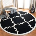 thumbnail image 4 of Safavieh Dhurries Navy Contemporary Rug - 8' x 10', 4 of 5