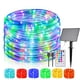 thumbnail image 1 of Luces solares en forma de cuerda Nazuwke, 20 m, para exteriores, impermeables, 18 colores, 1 of 7