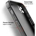 thumbnail image 3 of Phone Case Compatible for iPhone 14 Pro Max 6.7 Inch, Slim Fit Cases Soft TPU Bumper Protective Cover, Black, 3 of 10