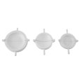 thumbnail image 1 of HC-TOP 3pcs Dumpling Mold Pierogi Turnover Ravioli Empanada Dough Press Mould Maker, 1 of 6