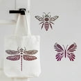 thumbnail image 4 of Dragonfly Bee Butterfly Stencils 11.8x11.8inch Plastic Drawing Painting Stencils Templates Sets for Painting Baking Crafts Walls Furniture DIY, 4 of 8