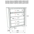 thumbnail image 3 of Miranda 5-piece Queen Bedroom Set Black, 3 of 20
