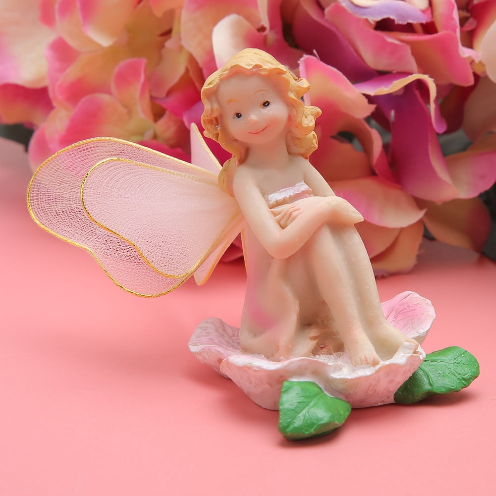 Figurines Fées Et Elfes - Lot De 4 Pièces Pour Décoration Jardin Ou Intérieur - Style Féerique - 11