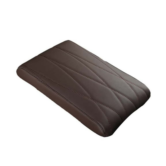 kedshhgu Auto Center Console Armrest Pillow Pad, Car Armrest Cushion Soft Memory Foam with Phone Holder Storage, Pockets Bag Seat Cushion Universal Fit for Most Car