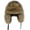 Brown, variant on Faux Russian Trapper Hat, Winter Warm Hat with Ear Flaps for Adult Cold Weather Outdoor