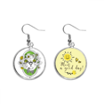 thumbnail image 1 of Flower Bow gato cabeza proteger animal mascota amante Pendiente Sol Flor Pendiente Joyas Moda Unbranded M, 1 of 3