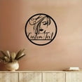 thumbnail image 6 of Personalized Hair Dresser Sign Custom Hair Stylist Name Logo Woman Face Beauty Salon Hair Decor Metal Wall Art, Hairstyle Shop, 6 of 6
