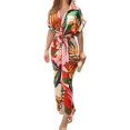 thumbnail image 3 of SDONGRUG Robe Chemise Longue Taille Haute à Manches Courtes Imprimée pour Femmes Été 2024, 3 of 8