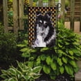 thumbnail image 2 of Black and White Collie Candy Corn Halloween Garden Flag, 2 of 5