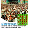 thumbnail image 3 of 25 Green Easy Read Bingo Heavy Duty 5 Ply Jumbo Shutter Slide Cards by Regal Games, 3 of 8