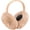Cream, variant on Earmuffs for Women Winter Warm Foldable Ear Muffs Faux Fur Cute Fuzzy Ear Warmers for Girls Women