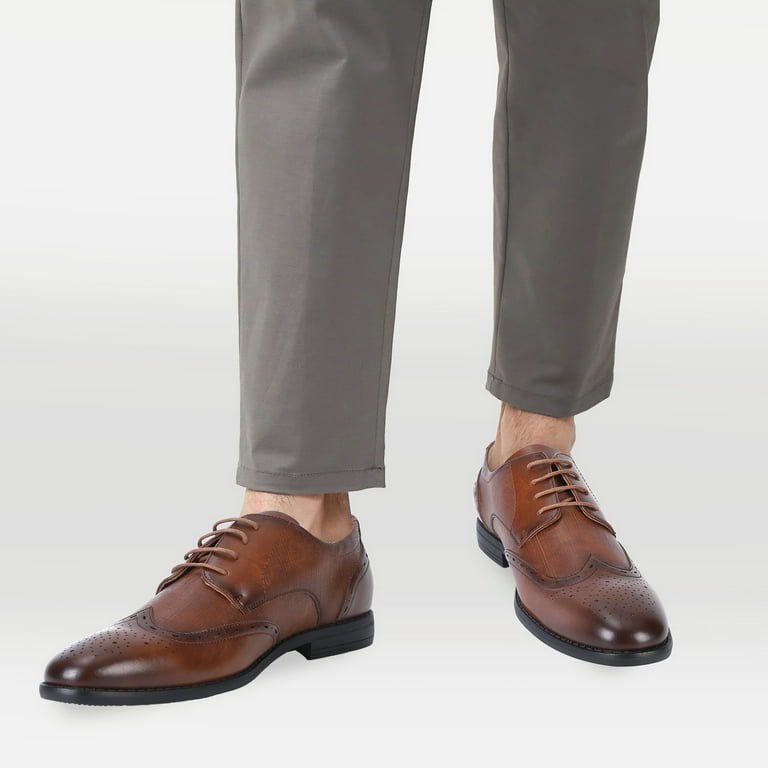 Oyang Vegan Leather Men's Dress Shoes, Oxford, Business Casual - Main Image