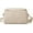 White, variant on Single Shoulder Crossbody Zipper Anti Splash PU Women's Small Square Bags (black)
