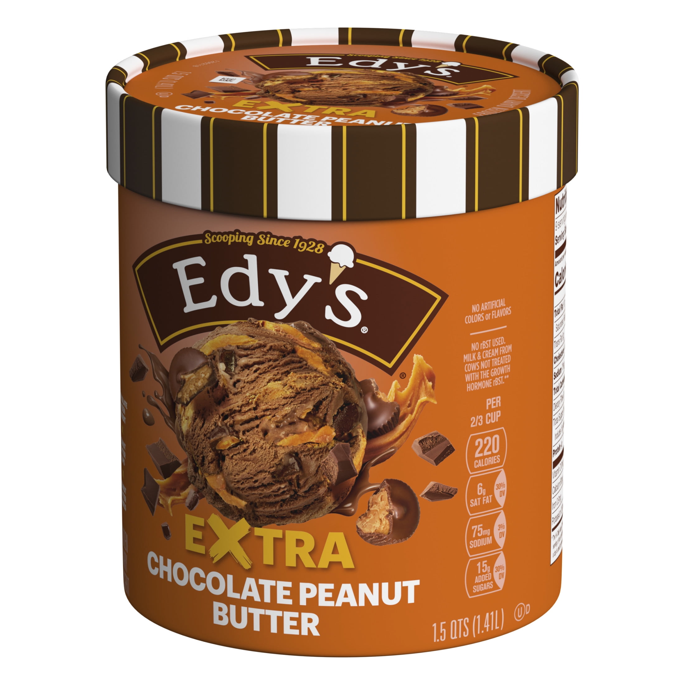 Edy’s/Dreyer’s Extra Chocolate Peanut Butter, 1.5 Qt