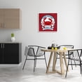 thumbnail image 3 of Stupell Industries Premium Crab Seafood Animals & Insects Painting White Framed Art Print Wall Art, 24 x 24, 3 of 9