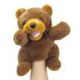 thumbnail image 1 of Hand Puppet Bear Puppet, 10ft Animal Hand Puppet for Kids with Movable Mouth, 1 of 5