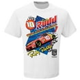 thumbnail image 2 of Men's Checkered Flag Sports White Ricky Rudd NASCAR 2025 Hall of Fame Inductee T-Shirt, 2 of 3