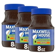 (3 pack) Maxwell House The Original Roast Decaf Instant Coffee, 8 oz Jar