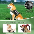 thumbnail image 3 of Set de chaleco, arnés y correa para perros de servicio MOOGROU Black M, 3 of 7