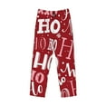 thumbnail image 4 of Haiem Ho Pattern Funny Christmas Men's Pajama Pants Ultra Lightweight Pjs Bottoms Sleepwear Bottom Pants with Pocket Drawstring-Large, 4 of 9