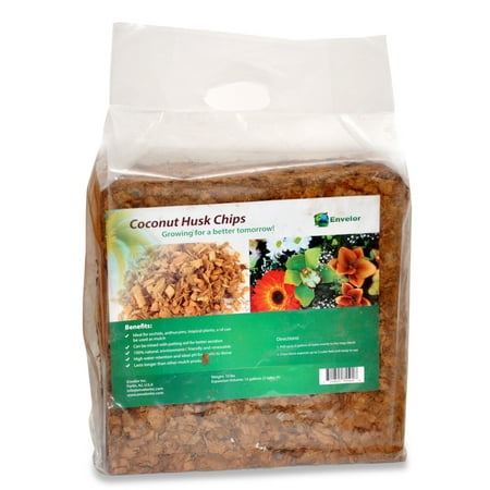 Envelor Home And Garden 10 Lbs Natural Coco Coir Husk Chips Coconut Envelor Home And Garden 10 Lbs Natural Coco Coir Husk Chips Coconut Fiber Mulch