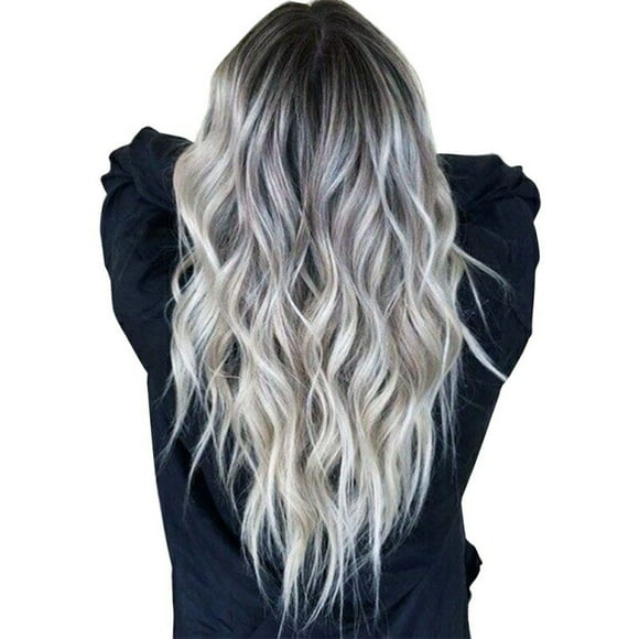 Black To Grey Ombre Hair